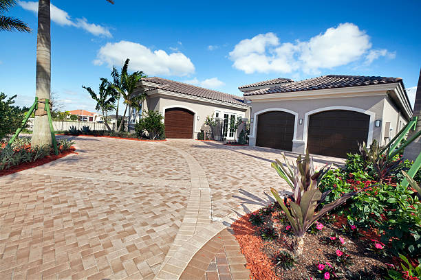 Residential Paver Driveway in Baltimore Highlands, MD